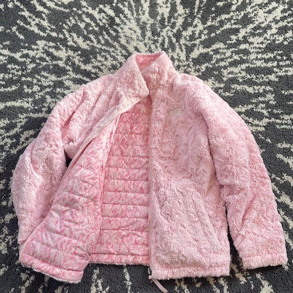 The North Face girls Reversible jacket size XL 18 - Picture 11 of 12